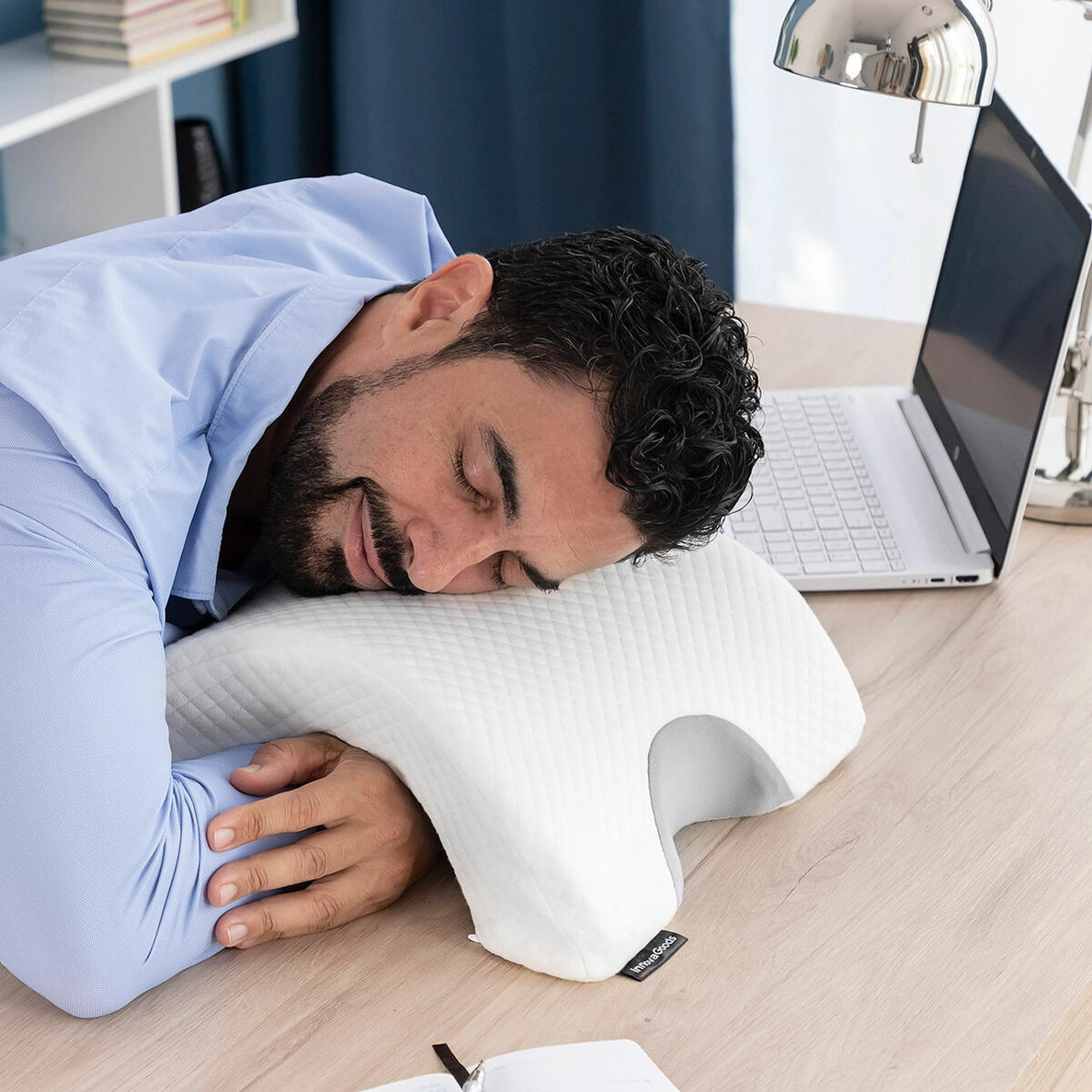 Coussin cervical couple en mousse
