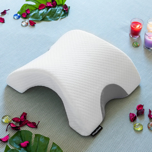Coussin cervical couple en mousse