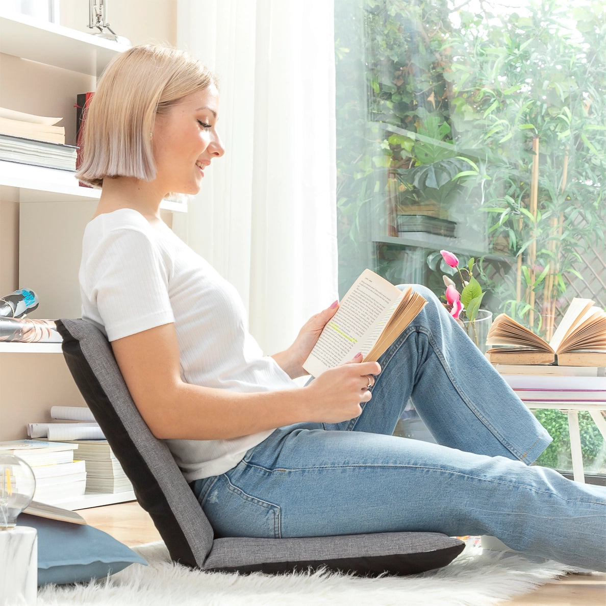 Fauteuil de sol inclinable
